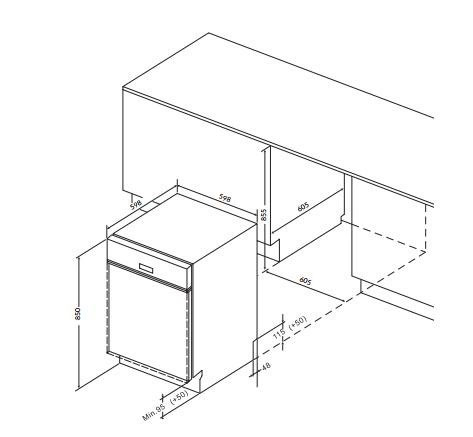 kích thước lắp đặt