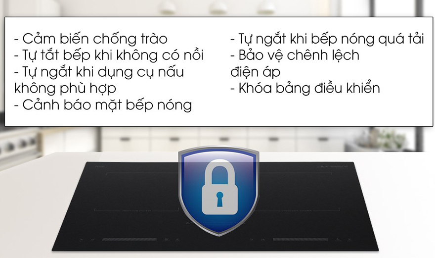 Nhiều Tính năng an toàn