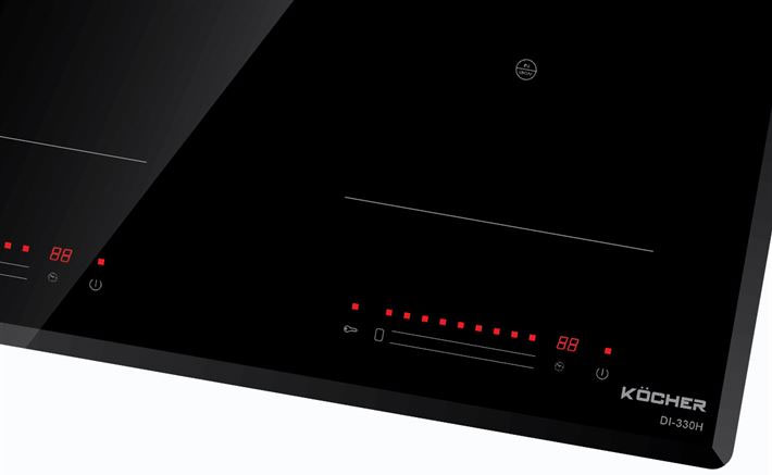 Bếp từ đôi Kocher DI 330H 2 vùng nấu