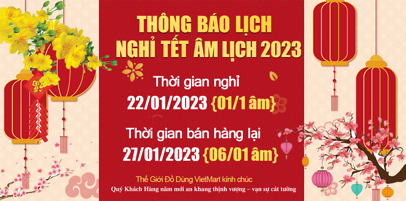 THÔNG BÁO NGHỈ TẾT NGUYÊN ĐÁN