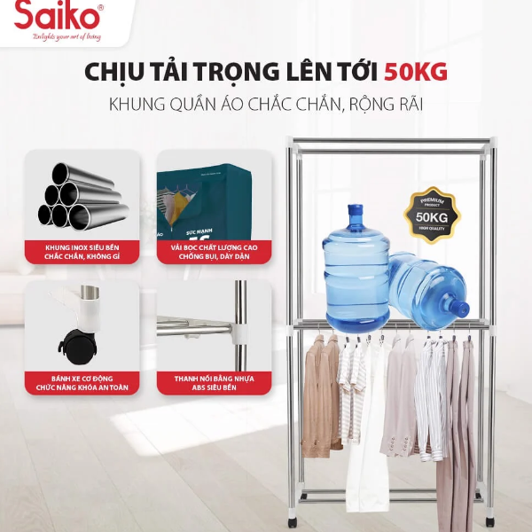 Tủ sấy Saiko chịu tải 50kg