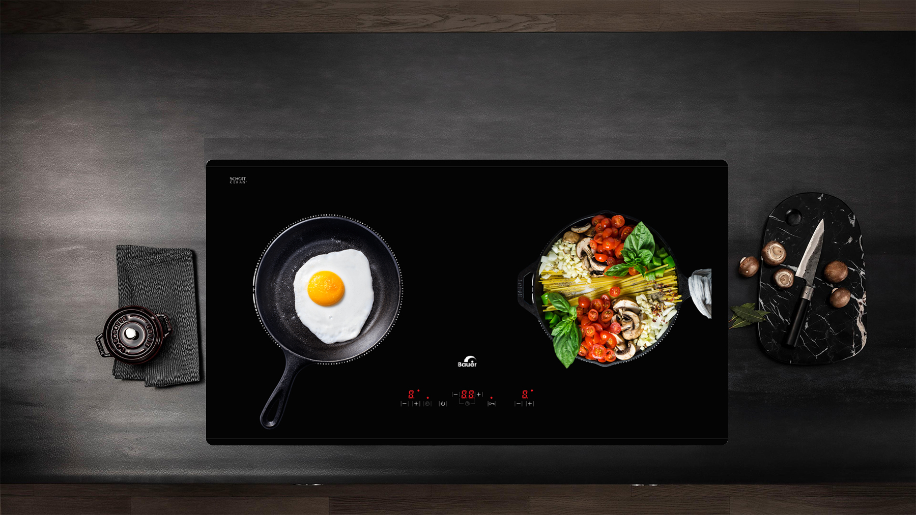 Chức năng khóa trẻ em và cảnh báo nhiệt dư