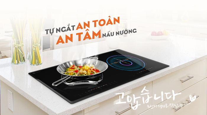 Bếp từ hồng ngoại đôi Hawonkoo CEH-223-IF Hàn Quốc