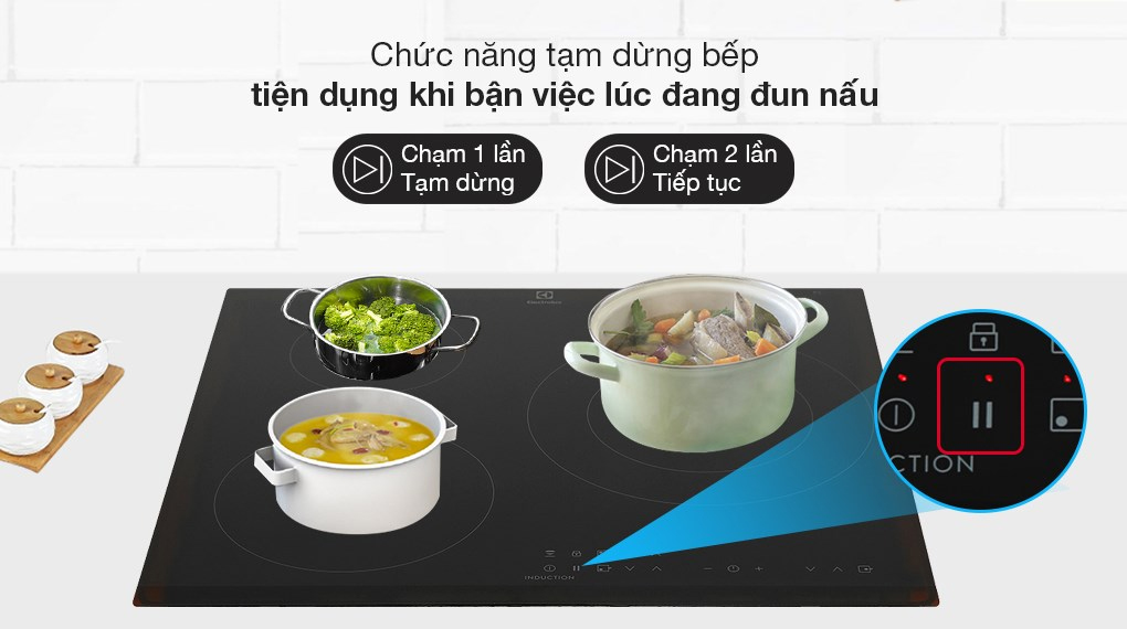 tính năng tạm dừng hoãn nấu