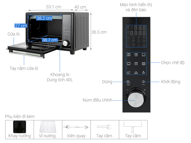 thông số kỹ thuật sản phẩm