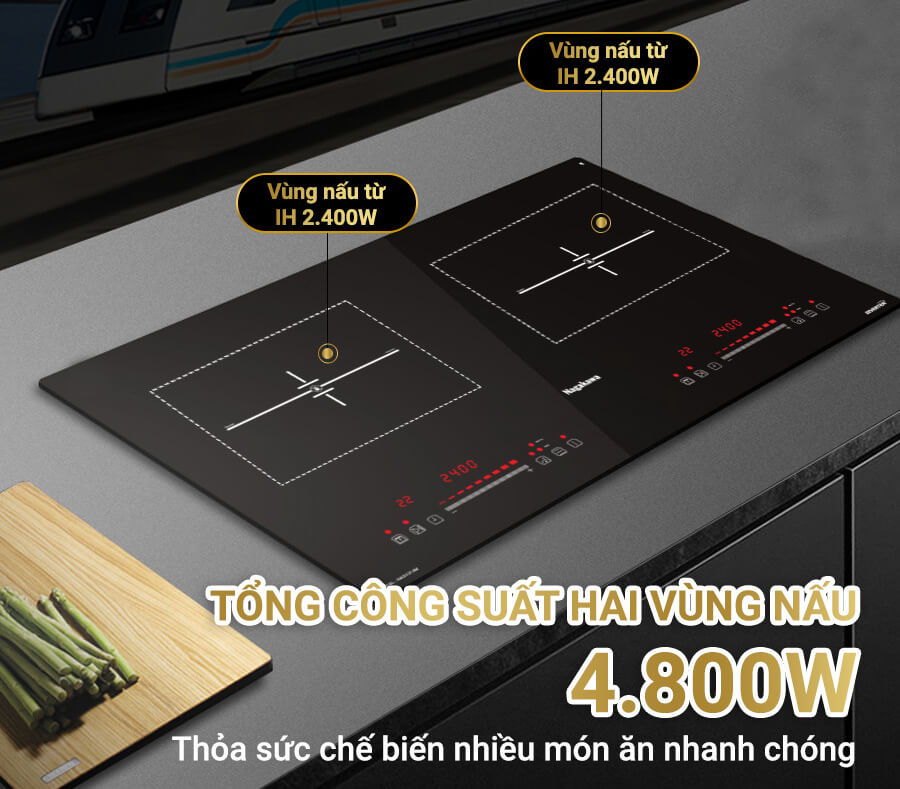 Tổng công suất 4800W