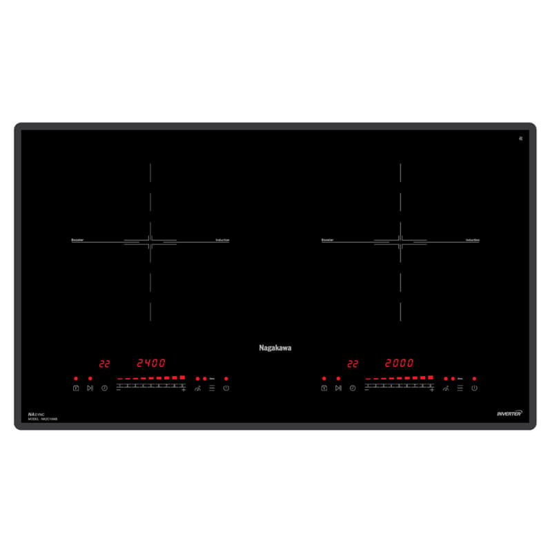 Bếp từ đôi Nagakawa NK2C15MB