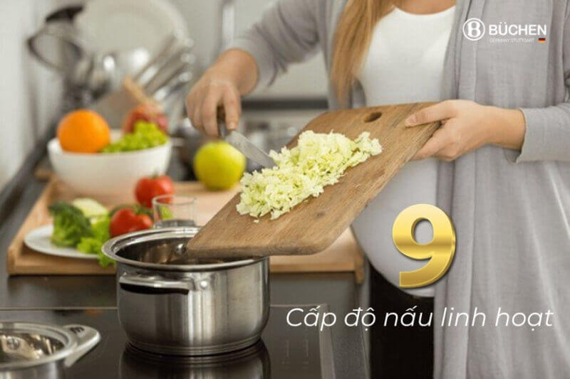 9 mức công suất vượt trội