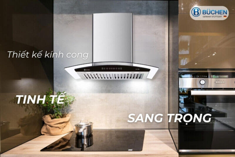 Thiết kế kinh cong tinh tế - sang trọng