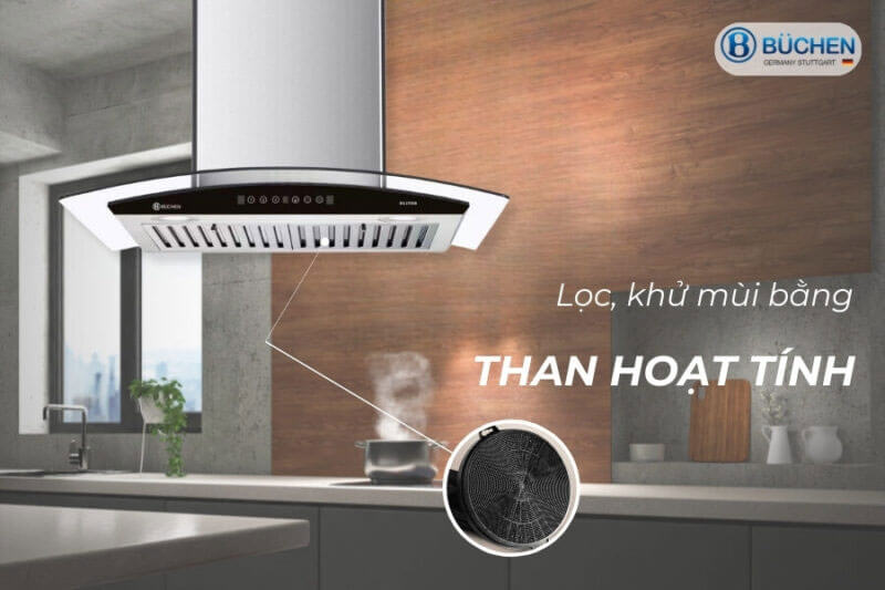 Lọc khử mùi bằng than hoạt tính