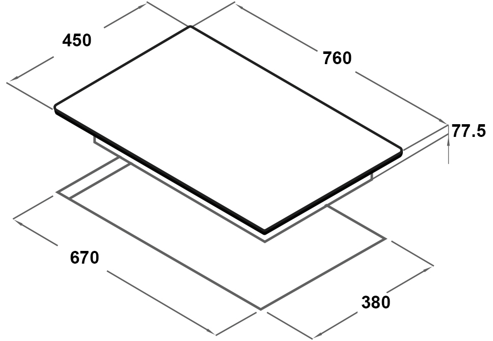 Bếp từ đôi Spelier SPE IC 1189 EG