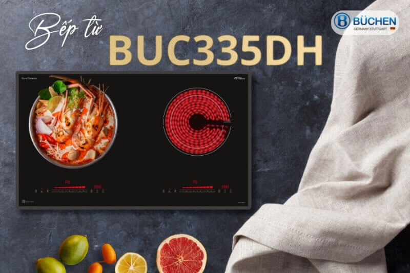 Bếp từ đôi Buchen