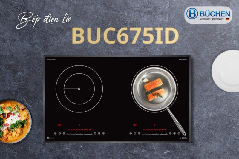 Bếp từ đôi Buchen