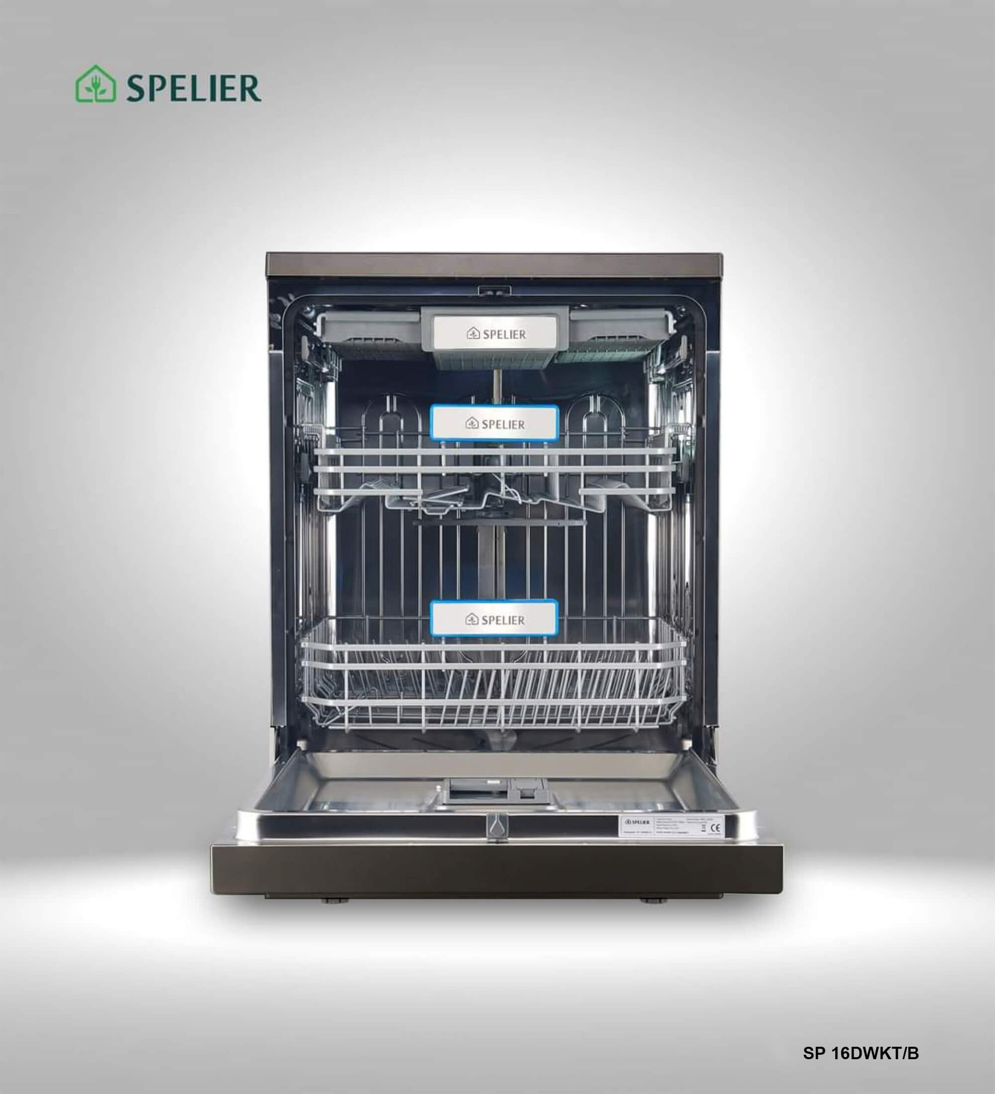 Máy rửa bát Spelier SP 16DWKT/B