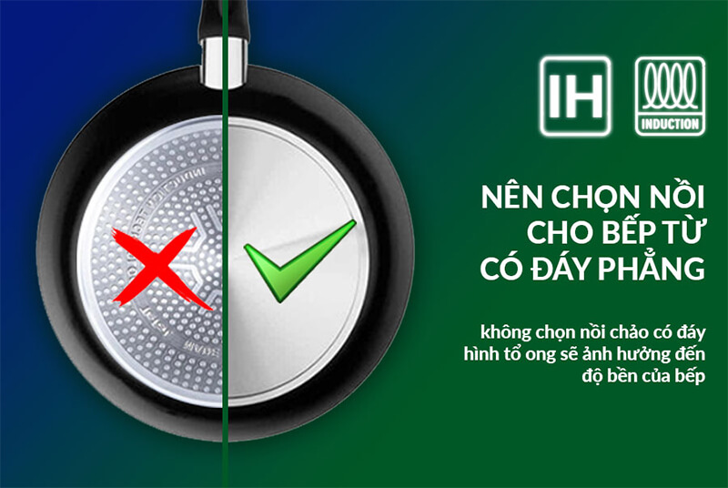Chọn nồi và chảo phù hợp