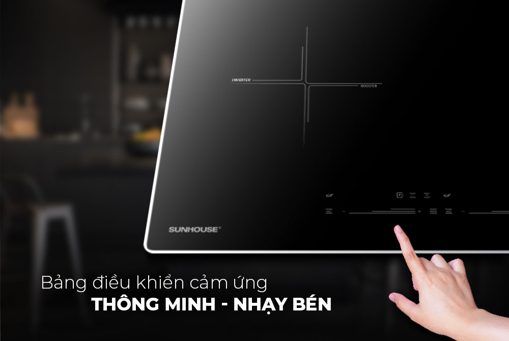 Bảng điều khiển cảm ứng thông minh – thao tác dễ dàng, chính xác