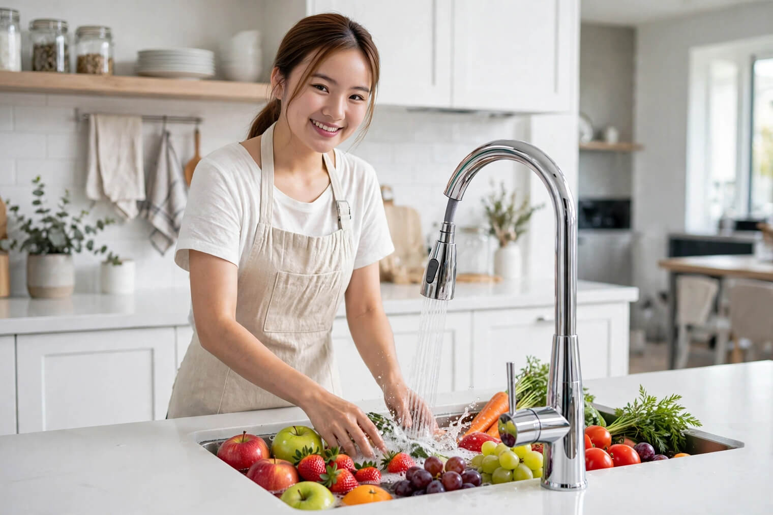 Hai chế độ xả đáp ứng nhiều nhu cầu khác nhau.