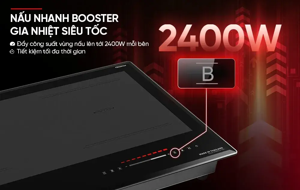 Bếp đôi điện từ Luxury Ultimate UTM83062-T