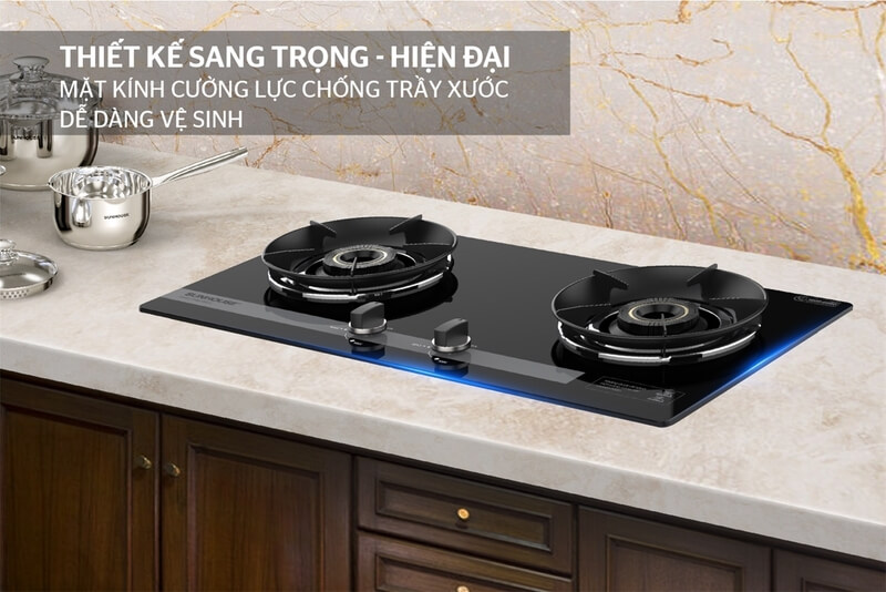 Bếp gas âm kính SUNHOUSE SHB61020-V