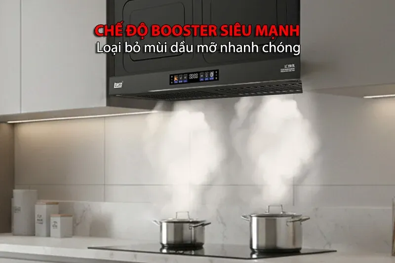 Máy hút mùi LORCA TA 358BL 70cm 8