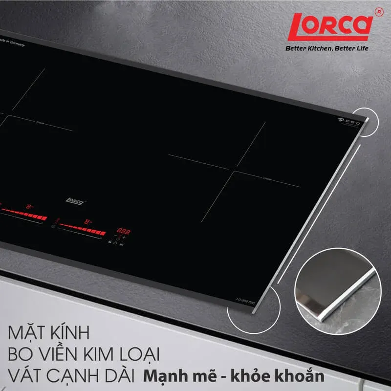 BẾP TỪ ĐÔI LORCA LCI 886 PRO 9