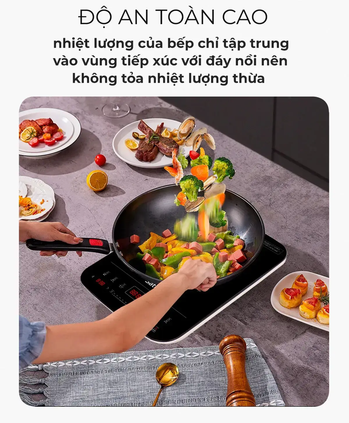 Bếp từ đơn Sato BT041